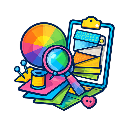 ⁠Colour & Fabric Matching Guide