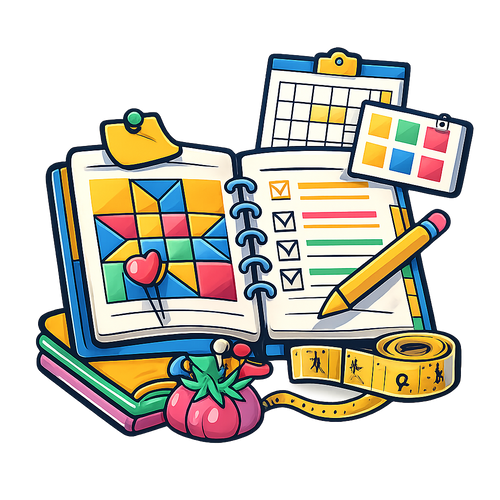 ⁠Quilt Project Planner Notes